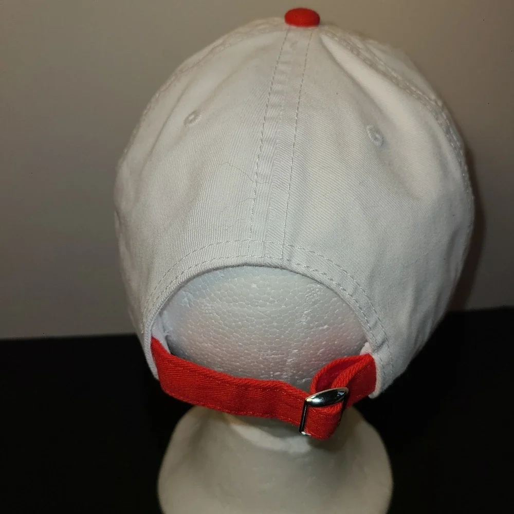 Diet Coke Hat White Red Adjustable Cap Embroidered Logo Coca Cola NWOT